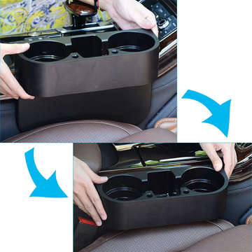 Car organizer CupHolder for drinks water cup holder accessories Black