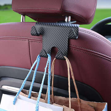 Car seat organizer, car travel cover, protector, 2x headrest holder, 4in1