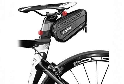 Case bag bicycle pannier bicycle holder Wildman Bag ES7 1.2l Black