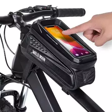 "Case/bike holder WILDMAN MS77 frame bag black/black"