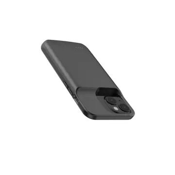 Case cover with PowerCase 4800mAh power bank for Apple iPhone 14 / 14 Pro Black