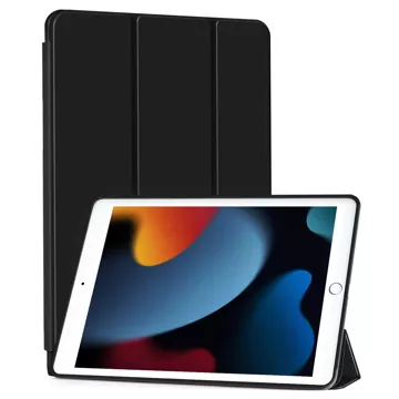 Case for Apple iPad 10.2 9 Gen 8/7 2021/2020/2019 Smart Pencil Case Alogy TPU Tablet Cover Black