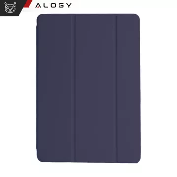 Case for Apple iPad 10gen. 10.9" 2022 tablet case Alogy Smart Case Pencil Holder Navy Blue