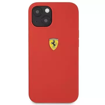 Case for Ferrari iPhone 13 mini 5.4" black/black hardcase Silicone