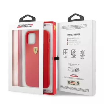 Case for Ferrari iPhone 13 mini 5.4" black/black hardcase Silicone