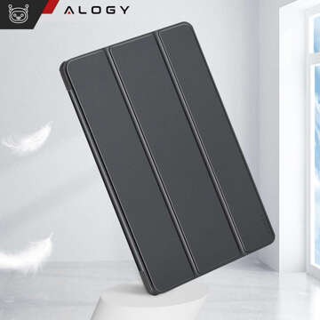 Case for Lenovo Tab M11 10.95" TB330FU / TB330XU / TB331FC Book Case Cover with flap housing case cover Alogy Gray Glass Stylus