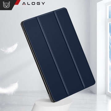 Case for Lenovo Tab M11 10.95" TB330FU / TB330XU / TB331FC Book Case Cover with flap housing case cover Alogy Navy Blue Glass Stylus