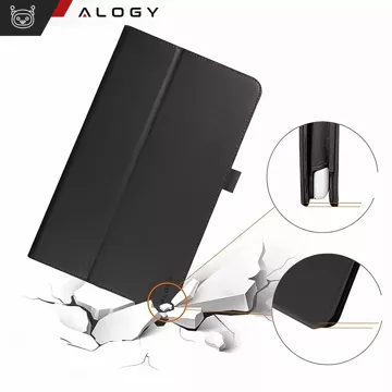 Case for Lenovo Tab M11 10.95" TB330FU/TB330XU/TB331FC stand cover case with flap for tablet Case Alogy Black