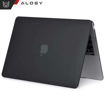 Case for Macbook Air 15 M2 2023 A2941 Case Housing Cover Matte Alogy Hard Cover Black