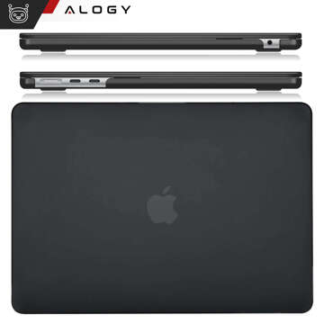 Case for Macbook Air 15 M2 2023 A2941 Case Housing Cover Matte Alogy Hard Cover Black