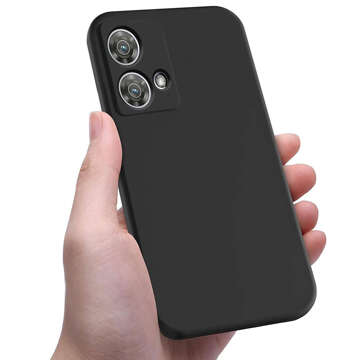 Case for Motorola Edge 40 Neo 3mk Matt Case Cover Matte Black Back