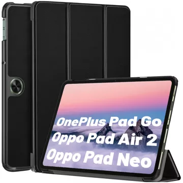 Case for OnePlus Pad Go/Oppo Pad Air 2/Oppo Pad Neo 11.4" tablet case Alogy Book Black