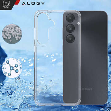 Case for Samsung Galaxy A55 5G Back Cover Hybrid Clear Case Alogy Transparent