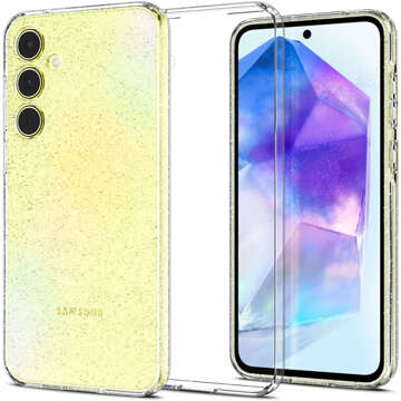 Case for Samsung Galaxy A55 5G Spigen Liquid Crystal Glitter Case back cover Glitter transparent Glass