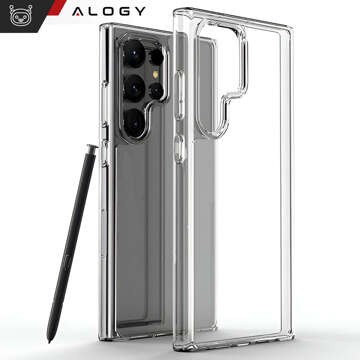 Case for Samsung Galaxy S24 Ultra Back Cover Hybrid Clear Case Alogy Transparent