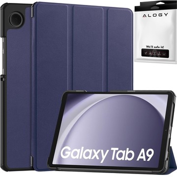 Case for Samsung Galaxy Tab A9 2023 8.7" X110 / X115 Tablet Cover Case Alogy Book Cover Navy Blue