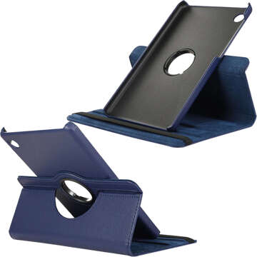 Case for Samsung Galaxy Tab A9 Plus 2023 11" (X210/X215/X216) Swivel Cover Tablet Flip Cover Case Alogy Navy Blue Glass