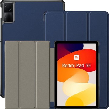 Case for Xiaomi Redmi Pad SE 2023 11" Smart Case Cover with Flip Housing Case Cover Alogy Navy Blue Glass