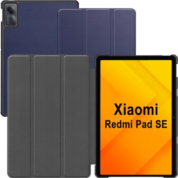 Case for Xiaomi Redmi Pad SE 2023 11" Smart Case Cover with flap, housing, case, cover, navy blue