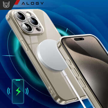 Case for iPhone 15 Pro Max Housing Case Silicone Transparent Camera Protection Lens Protector Alogy Slim