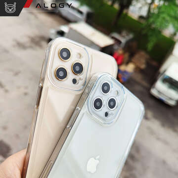 Case for iPhone 15 Pro Max Housing Case Silicone Transparent Camera Protection Lens Protector Alogy Slim