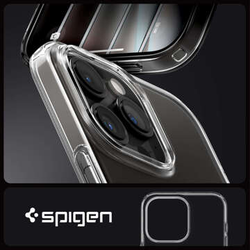 Case for iPhone 15 Pro Spigen Liquid Crystal Case, protective case for the Crystal Clear phone