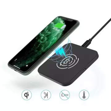 Choetech Qi 10W wireless charger for headphones black (T511-S)