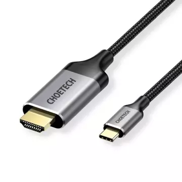 Choetech cable USB Type C (male) - HDMI (male) 4K 60Hz 2 m black (CH0021-BK)