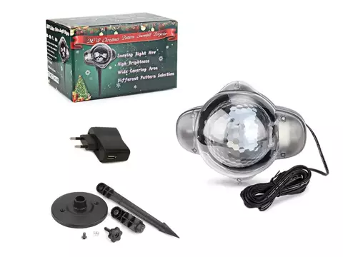 Christmas disco ball led projector
