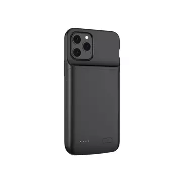 Cover case with powerbank PowerCase 4800mAh for Apple iPhone 12 / 12 Pro Black