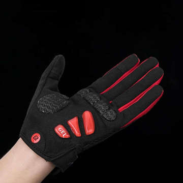 Cycling gloves L RockBros cycling gloves S169-1BR-L Black-Red