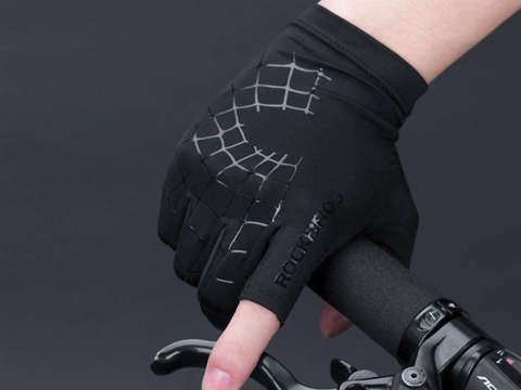 Cycling gloves S unisex RockBros fingerless cycling gloves breathable