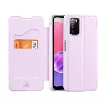 DUX DUCIS Skin X holster cover with flip cover for Samsung Galaxy A03s pink