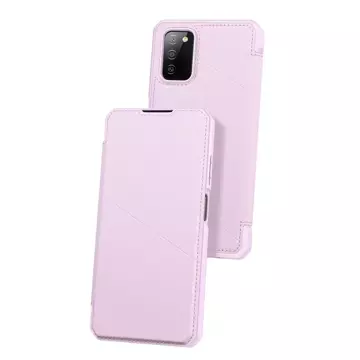 DUX DUCIS Skin X holster cover with flip cover for Samsung Galaxy A03s pink