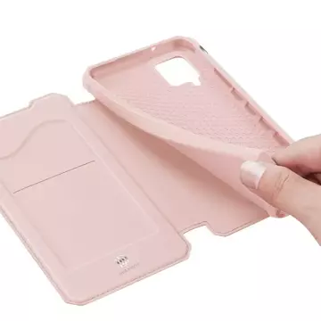 DUX DUCIS Skin X holster cover with flip cover for Samsung Galaxy A42 5G pink