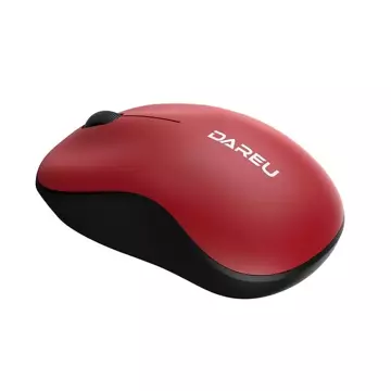 Dareu LM106 2.4G 1200 DPI Wireless Mouse (Black &amp; Red)