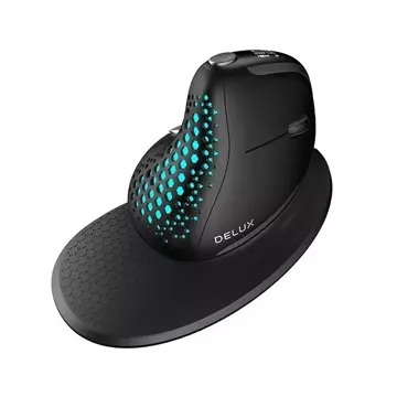 Delux M618XSD BT 2.4G RGB wireless vertical mouse