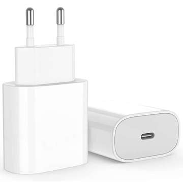 Denmen fast charger USB-C Type C PD 20W 3.6A White