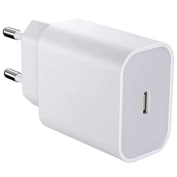 Denmen fast charger USB-C Type C PD 20W 3.6A White