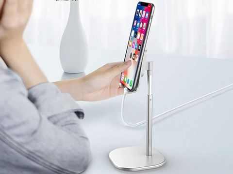 Desk holder Alogy tablet phone stand Silver