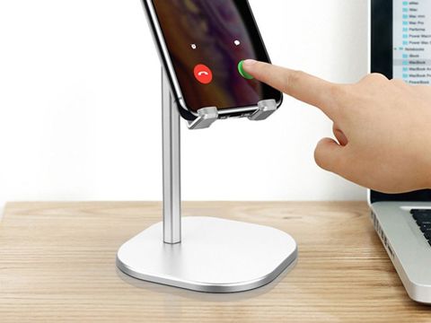 Desk holder Alogy tablet phone stand Silver