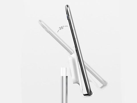 Desk holder Alogy tablet phone stand Silver