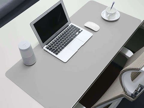 Desk pad table protective mat 90x45cm Gray