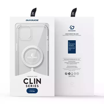 Dux Ducis Clin case for Apple iPhone 15 Plus with MagSafe - transparent