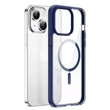Dux Ducis Clin2 case iPhone 14 MagSafe magnetic case blue