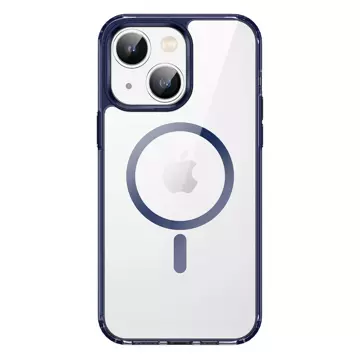 Dux Ducis Clin2 case iPhone 14 MagSafe magnetic case blue