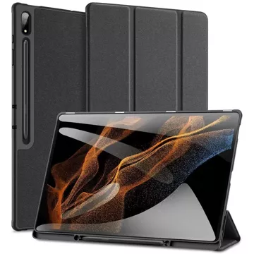 Dux Ducis Domo Folding Case with Stylus Holder for Samsung Galaxy Tab S9 Ultra Black