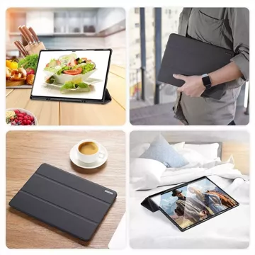 Dux Ducis Domo Folding Case with Stylus Holder for Samsung Galaxy Tab S9 Ultra Black