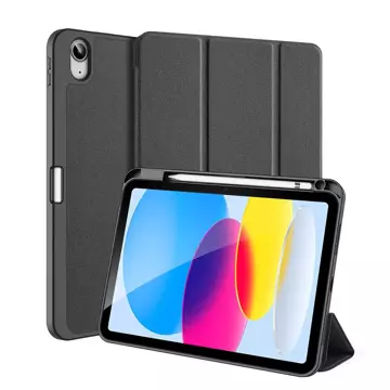 Dux Ducis Domo case iPad 10.9'' 2022 (10 gen.) smart cover stand black