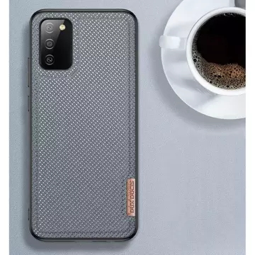 Dux Ducis Fino case cover covered with nylon material Samsung Galaxy A02s EU gray